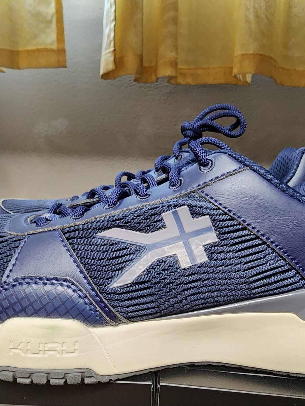KURU Quantum 1.5 Men's Blue Athletic Trainer Shoe Plantar Fasciitis Support